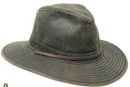 Hat Safari Destressed Weathered Cotton MO10