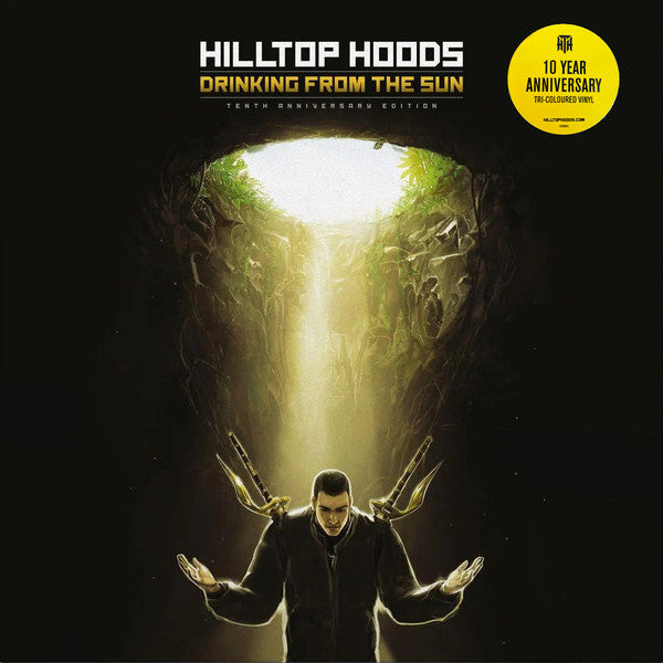 Hilltop Hoods  Drinking From The Sun Limited Edition 10 year anniversary tri-coloured Vinyl LP
