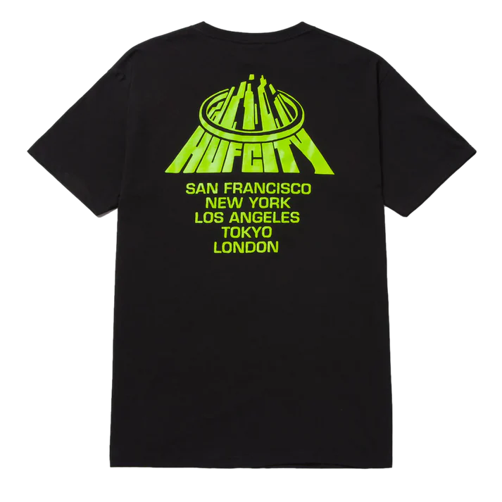 Huf City Tee Black