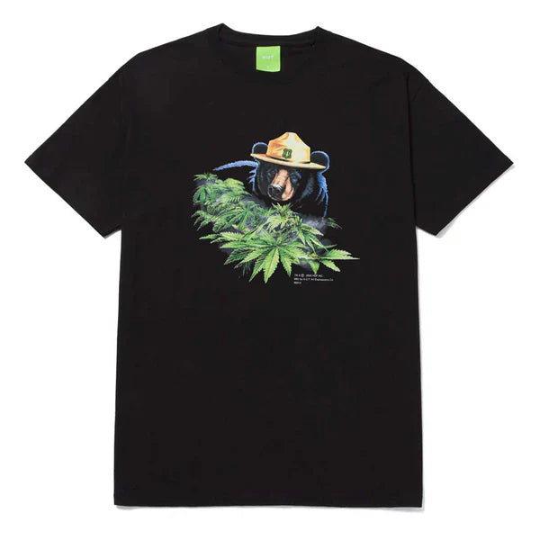 Huf Tokey Bear Tee Black