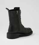 Roc Huron Black Grain Leather Boots