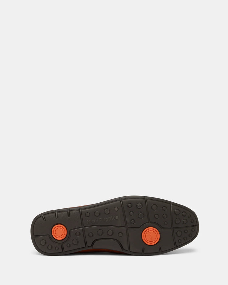 Hush Puppies Formula Loafer Tan Sole