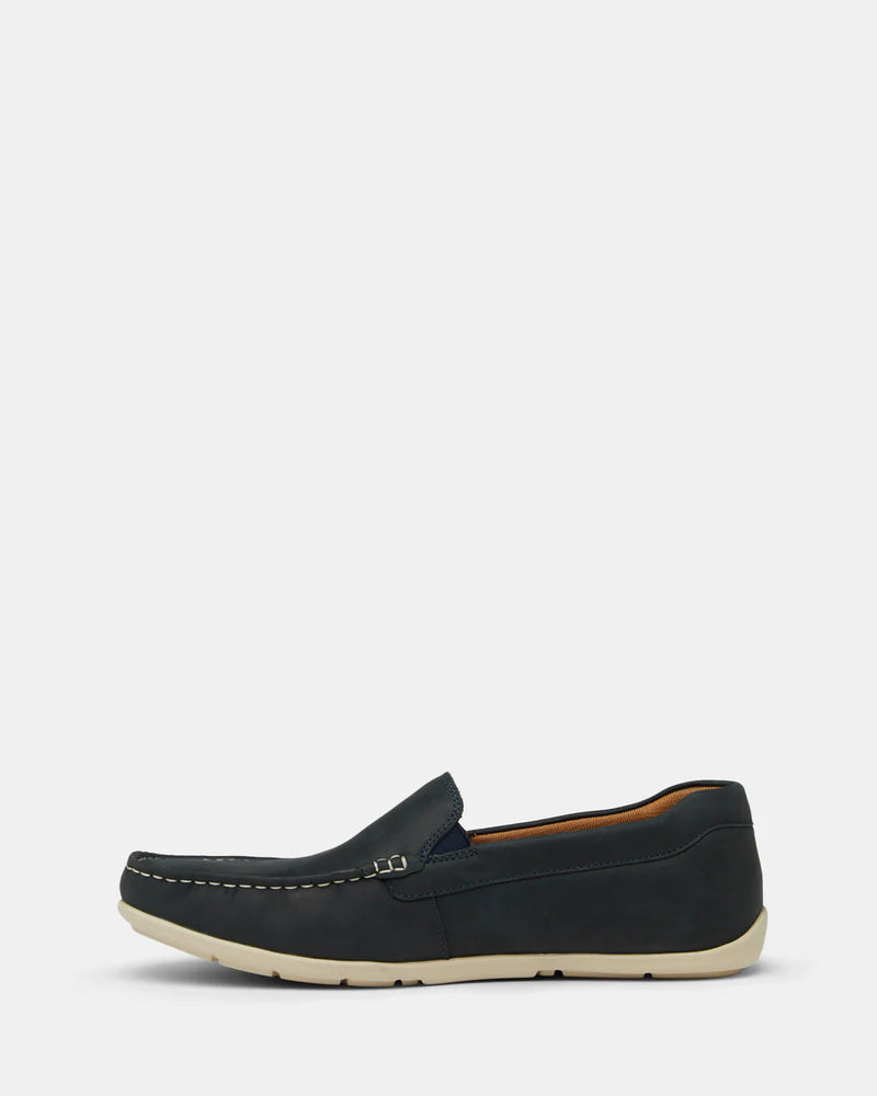 Hush Puppies - Formula Loafer Navy Leather