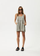 Afends Hemp Jesse Mini Dress Olive