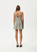 Afends Hemp Jesse Mini Dress Olive