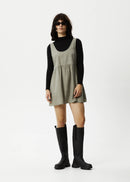Afends Hemp Jesse Mini Dress Olive