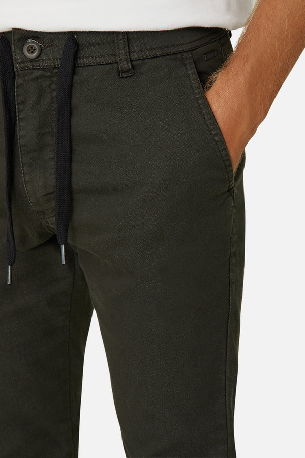 Industrie The Drifter Chino Pant - Army Green