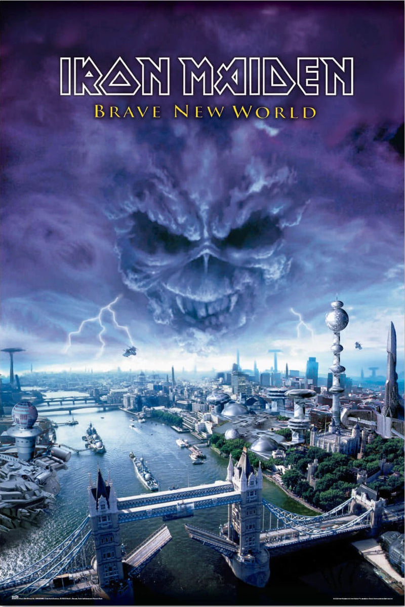 Iron Maiden Brave New World Poster