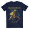 Iron Maiden Piece Of Mind Gold Eddie Unisex T-Shirt