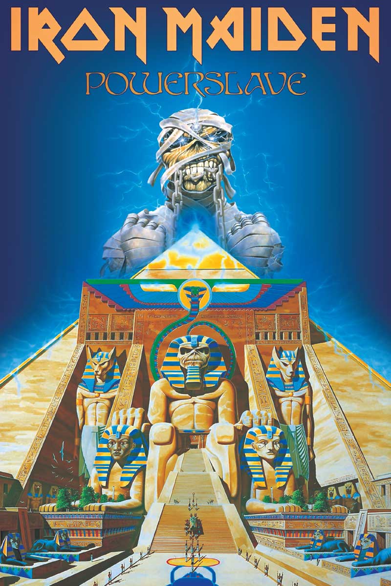 Iron Maiden Powerslave Poster