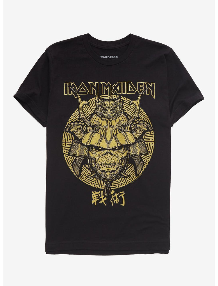 Iron Maiden Senjutsu Gold Graphic T-Shirt