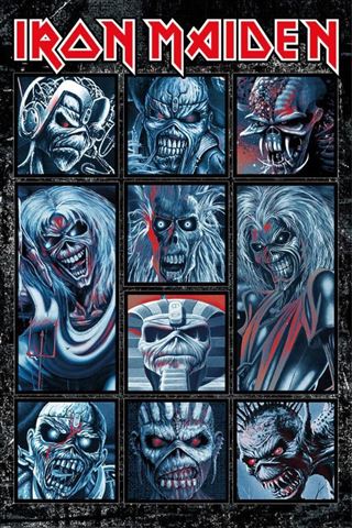 Iron Maiden Ten Eddies Poster