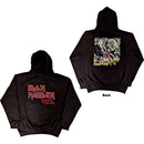 Iron Maiden Unisex Pullover Hoodie Number Of The Beast Vintage Logo Faded Edge 