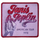 Janis Joplin American Tour 1970 Woven Patch
