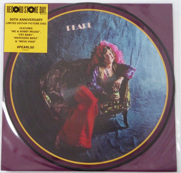 Janis Joplin Full Tilt Boogie Pearl Vinyl LP Album Limited Edition Picture Disc