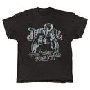Black t-shirt with 'Jelly Roll' graphic design on a white background