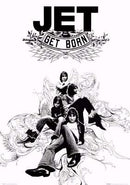 Jet Get Born Poster Published in 2004 worn condition.