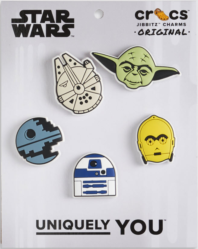 Jibbitz™ Charms Star Wars™ 5Pack Famous Rock Shop