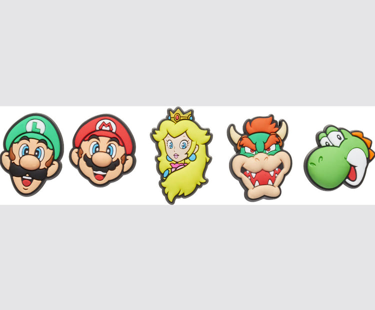 Crocs Jibbitz™ Charms Super Mario™ 5-PACK