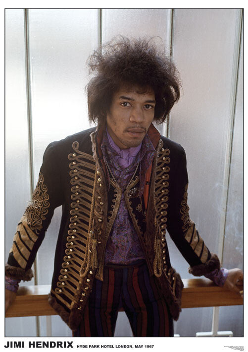 Jimi Hendrix - London 1967 - Poster