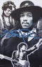 Jimi Hendrix Montage Poster
