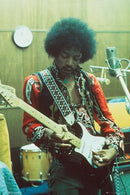 Jimi Hendrix Studio Poster