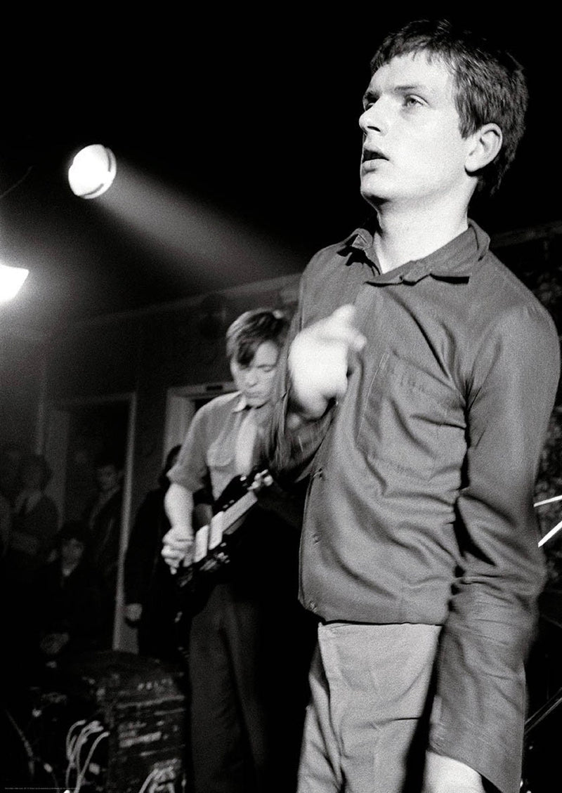 Joy Division Ian Curtis Bowden Vale Youth Club South Manchester March 1979 Poster