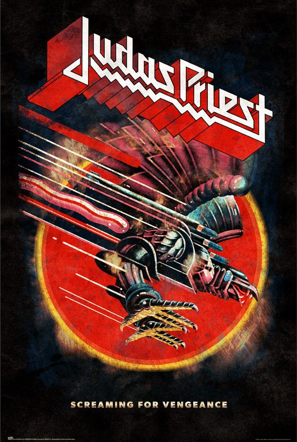 Judas Priest Screaming for Vengeance Poster