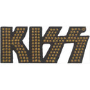 KISS  Gold Studded Logo Patch
