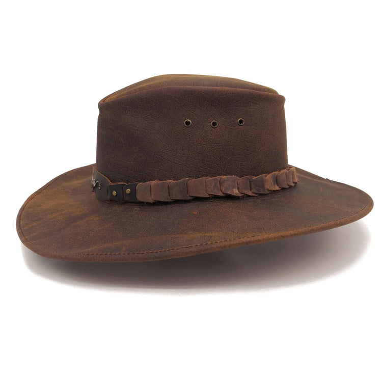Kakadu - Brumby - Shapeable Leather Hat