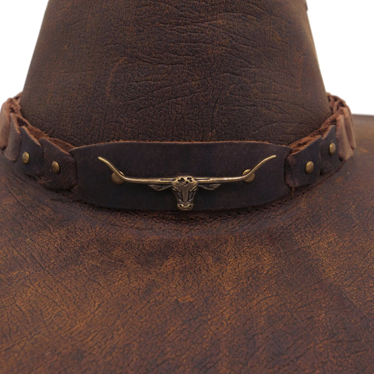 Kakadu - Brumby - Shapeable Leather Hat