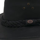 Kakadu - Bushranger - Leather Hat Black