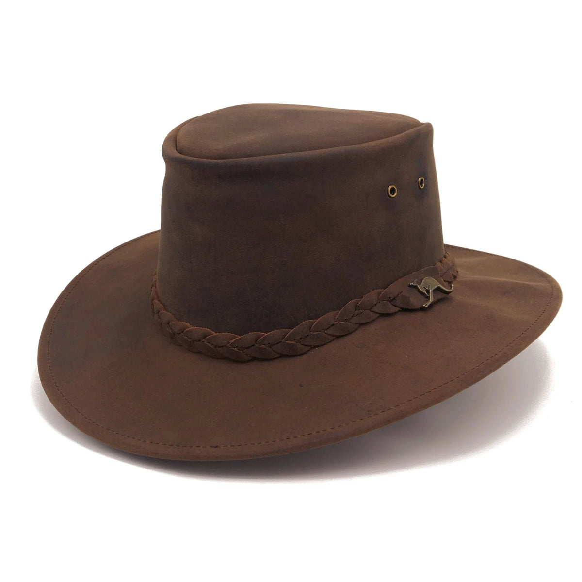 Kakadu - Nullarbor - Leather Hat - Tobacco Brown