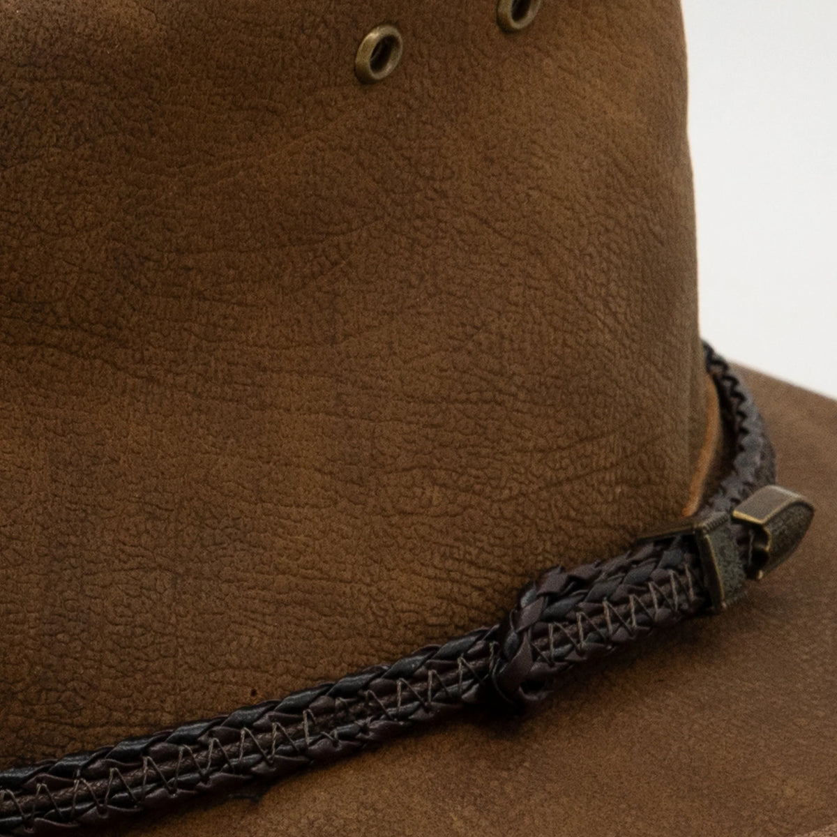 Kakadu - Torana - Shapeable Leather Hat Bark