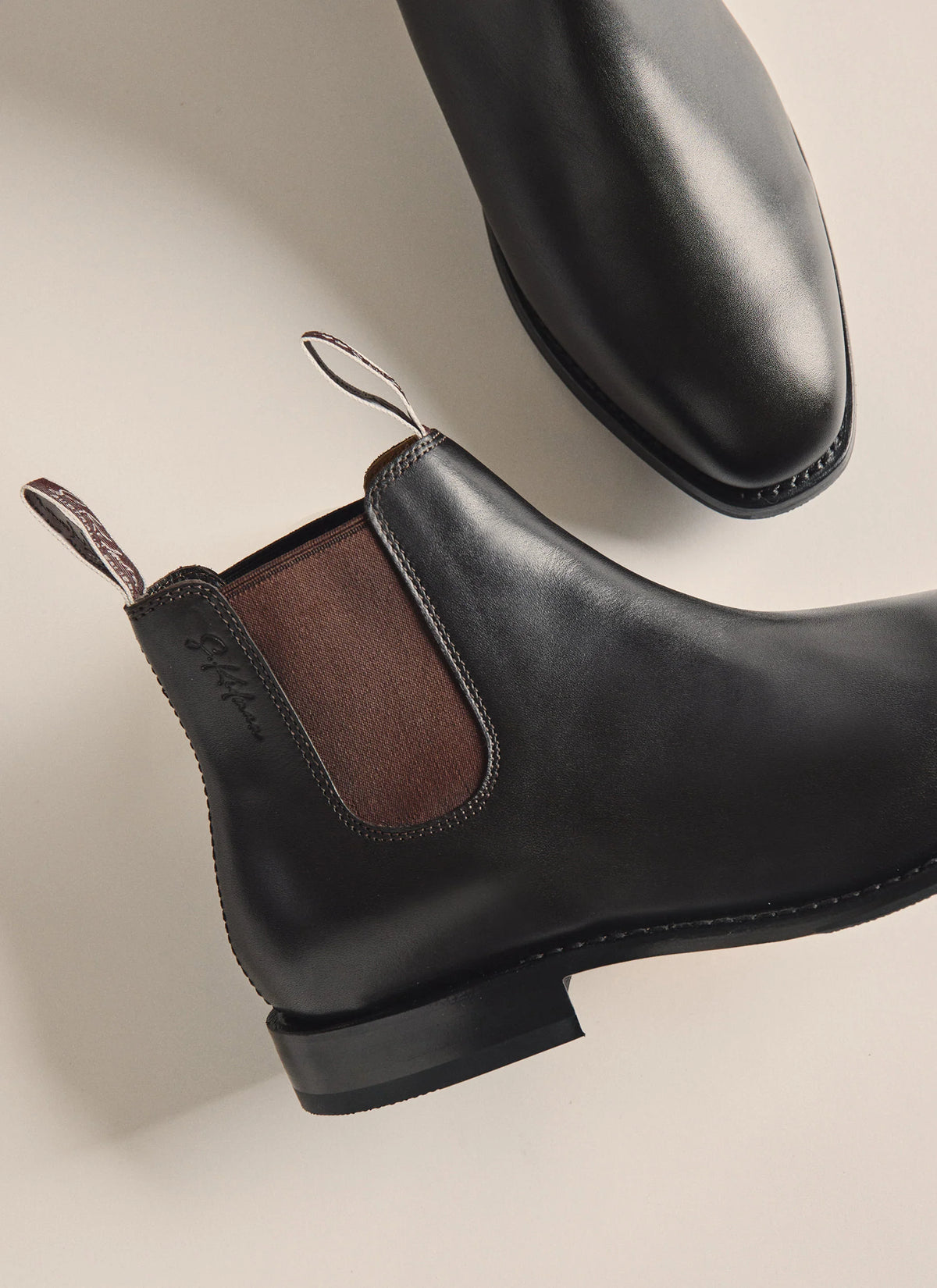 S. Kidman - Isabel Boot - Chestnut - Fine Grained Yearling Leather