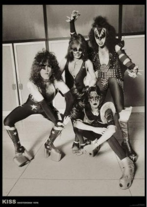 Kiss Amsterdam 1976 Poster