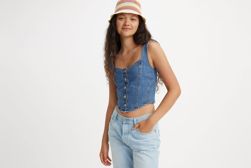 LEVI'S® WOMEN'S ALANI CORSET TOP A7314-0001