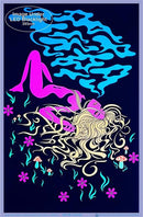 Lazy Daze by Audrey Herbertson Blacklight Poster.