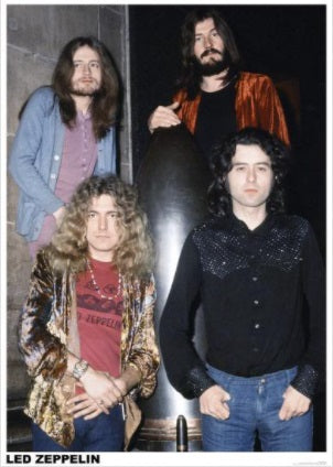 Led Zeppelin Poster 1972 Poster