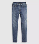 Blue jeans on a white background