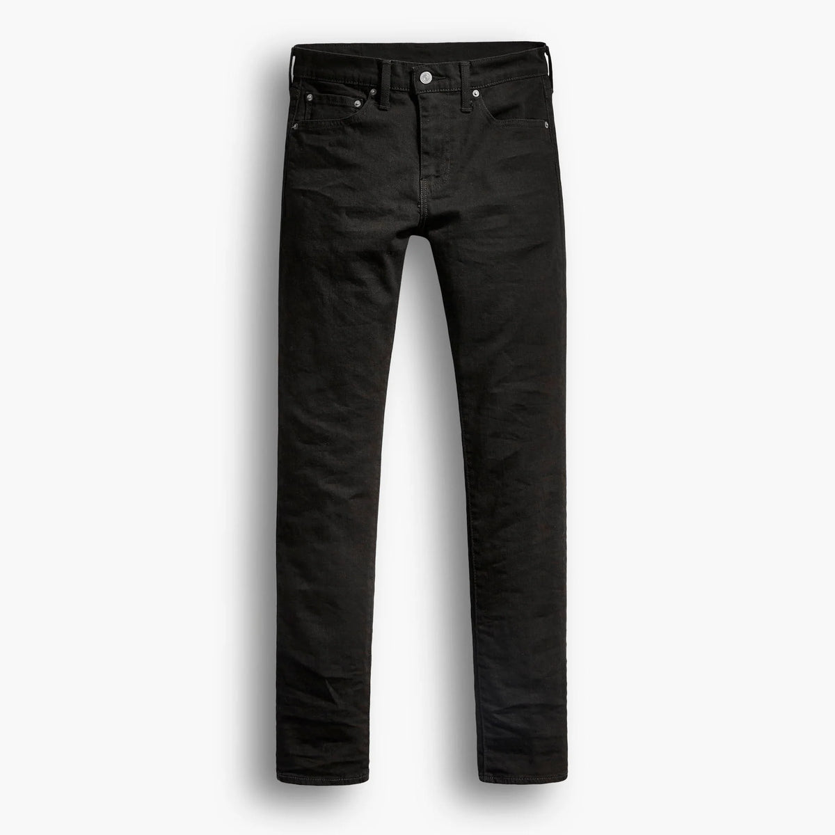 Black jeans on a white background