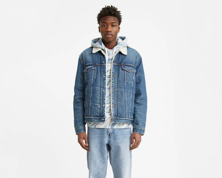 Levi's Sherpa Type III Trucker Denim  Jacket