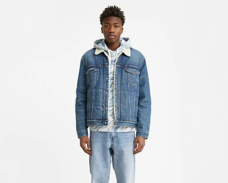 Levi's Sherpa Type III Trucker Denim  Jacket