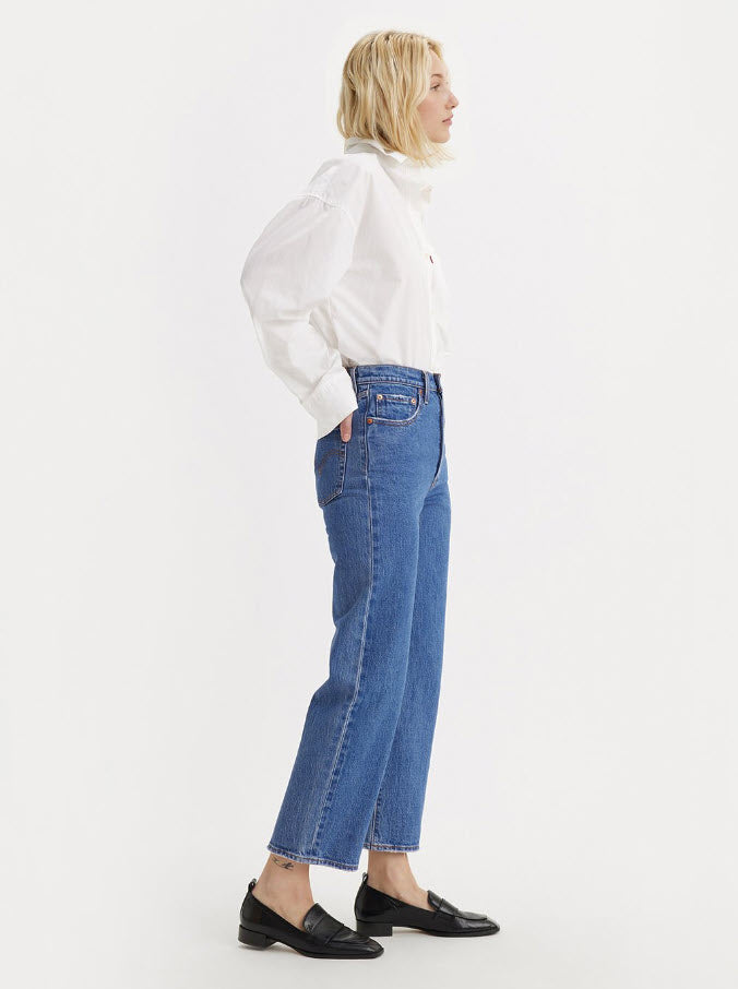 Levi's Ribcage Straight Ankle Jeans Denim 72693-0117
