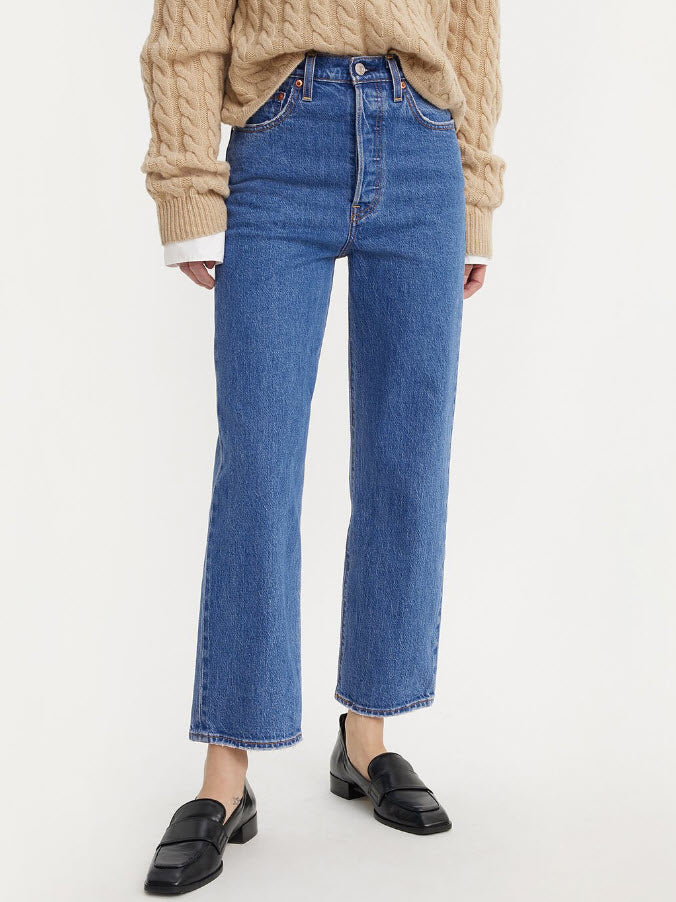 Levi's Ribcage Straight Ankle Jeans Denim 72693-0117