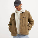 Levi's Type III Sherpa Trucker Jacket Washed Cougar