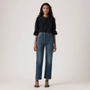 Levi's Women's Ribcage Straight Ankle Jeans 726930281 - Analyze This