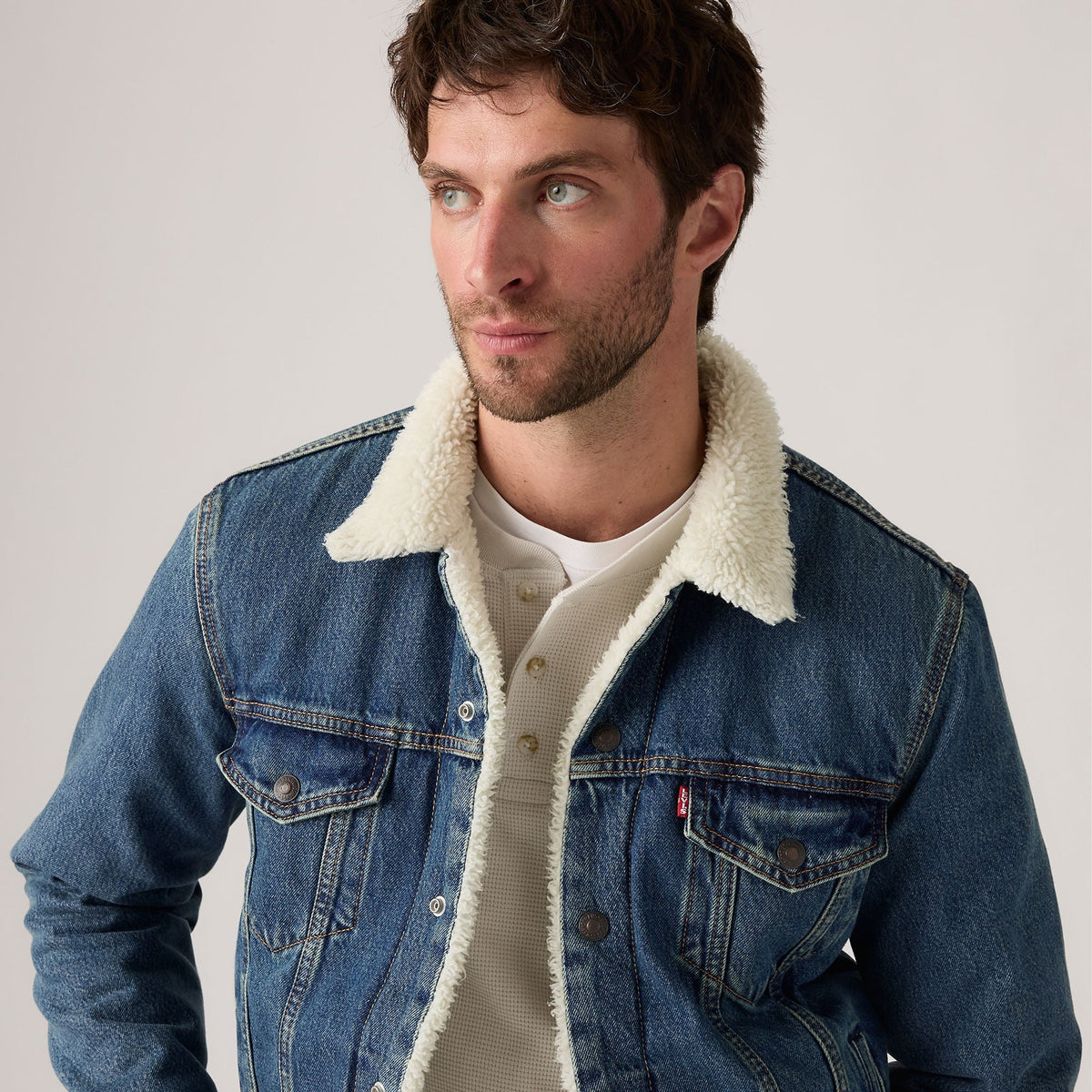 Levi's® Men's Type III Sherpa Trucker Jacket 16365-0292