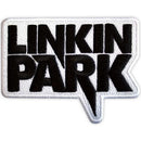 Linkin Park Black Logo Patch White
