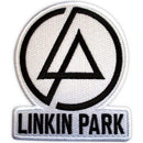 Linkin Park Concentric Text Logo Patch White